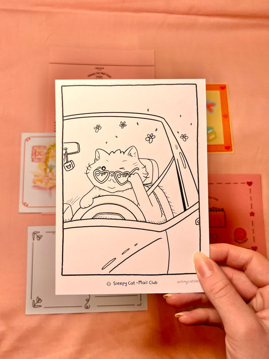 Sleepy Cat Mail Club