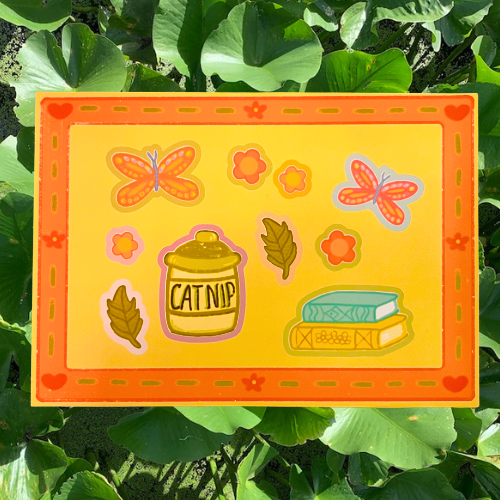 Spring Butterfly Sticker Sheet