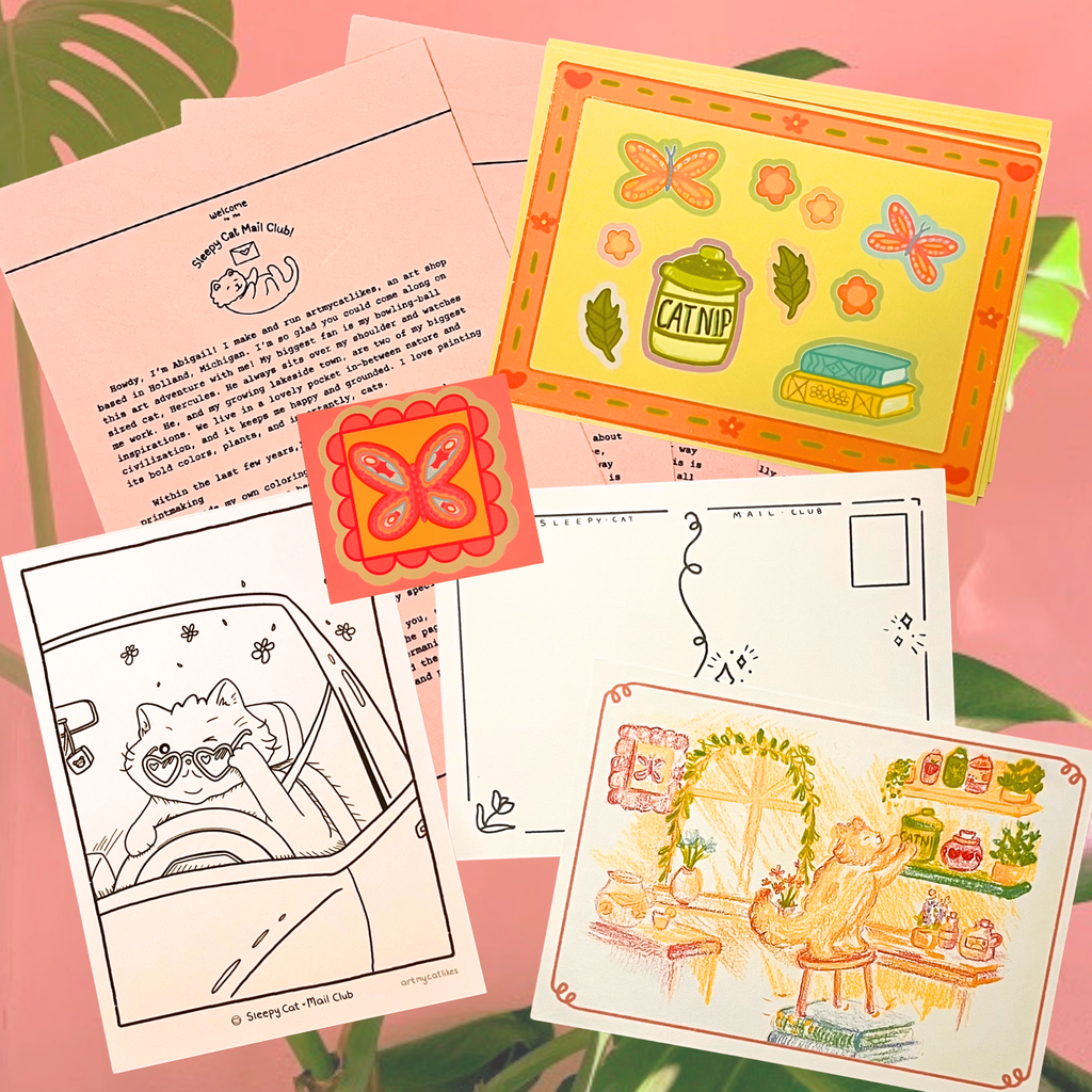 Sleepy Cat Mail Club